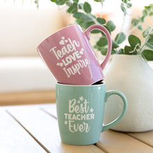 Load image into Gallery viewer, Teacher Inspire Mug
