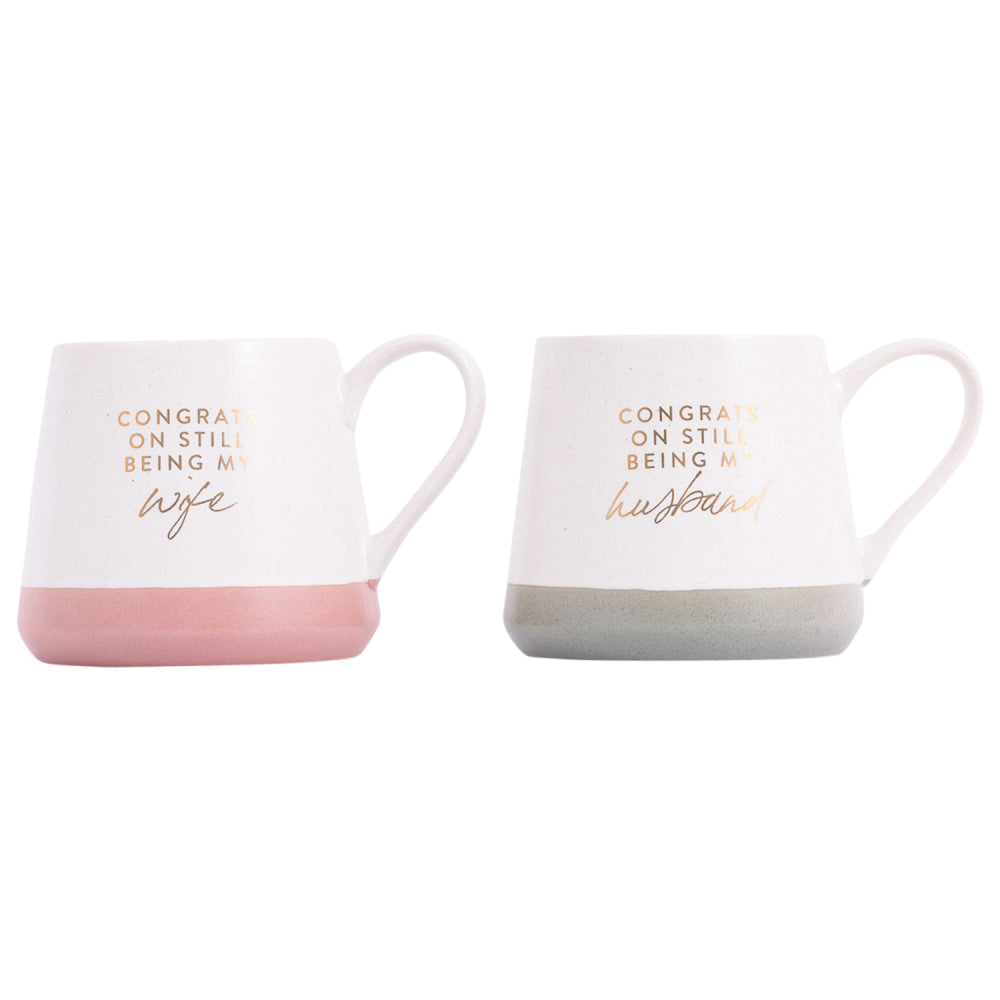 Wedding Congrats Mug Set