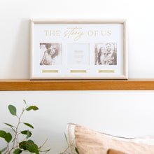 Load image into Gallery viewer, Wedding Story of Us Frame

