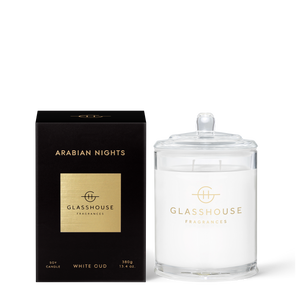 Glasshouse Fragrances Candle Arabian Nights 380g