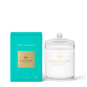 Glasshouse Fragrances Candle Lost In Amalfi 380g