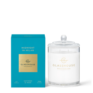 Glasshouse Fragrances Candle Midnight In Milan 380g