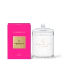 Load image into Gallery viewer, Glasshouse Fragrances Candle Rendezvous 380g
