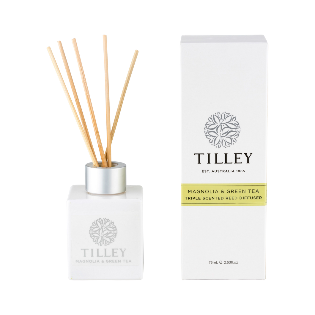 Tilley Magnolia & Green Tea Aromatic Reed Diffuser 75mL