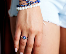 Load image into Gallery viewer, Palas Evil eye protection bracelet
