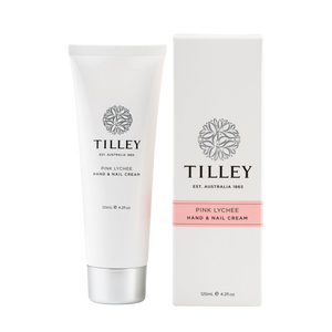 Tilley Pink Lychee Deluxe Hand & Nail Cream 125mL