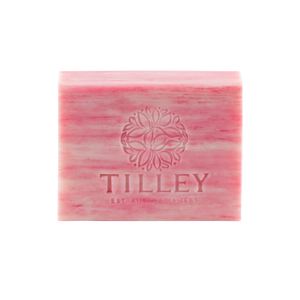 Tilley Pink Lychee Rough Cut Soap 100g