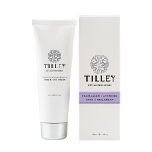 Load image into Gallery viewer, Tilley Tasmanian Lavender Deluxe Hand &amp; Nail Cream 125mL
