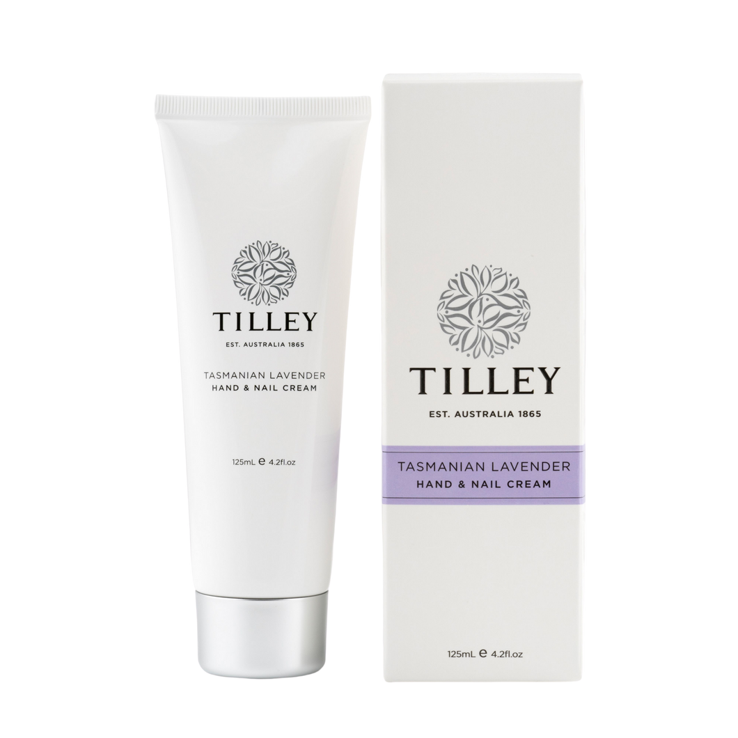 Tilley Tasmanian Lavender Deluxe Hand & Nail Cream 125mL