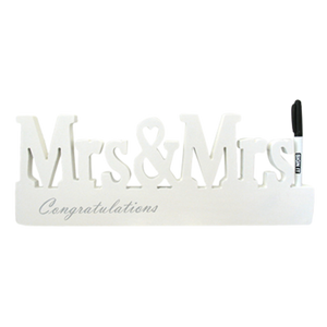 Mrs & Mrs Wedding/Engagement Signature Block