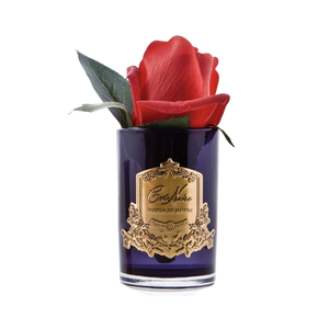 Côte Noire Perfumed Natural Touch Rose Bud in Black - Carmine Red