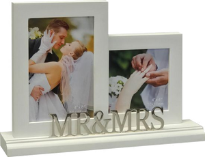 Mr & Mrs Photo Frame