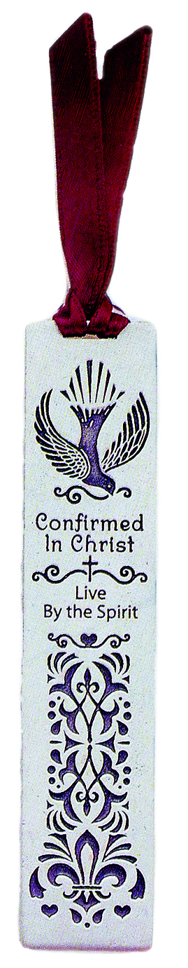 Confirmation Pewter Bookmark