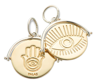 Palas Evil Eye & Hamsa Protection Spinner Charm