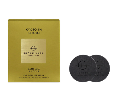 Glasshouse Fragrances Car Diffuser Refill - Kyoto In Bloom