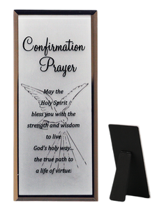Confirmation Prayer Mirror Plaque