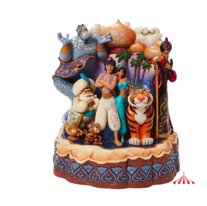 Disney Traditions By Jim Shore - A Wondrous Place - Carved by Heart Aladdin