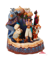 Load image into Gallery viewer, Disney Traditions By Jim Shore - A Wondrous Place - Carved by Heart Aladdin
