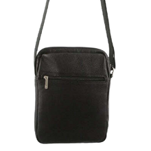 Load image into Gallery viewer, Pierre Cardin Black Leather iPad Bag
