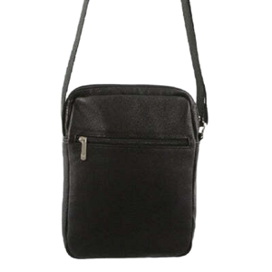 Pierre Cardin Black Leather iPad Bag