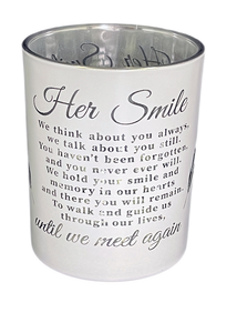 Her Smile Candle Holder