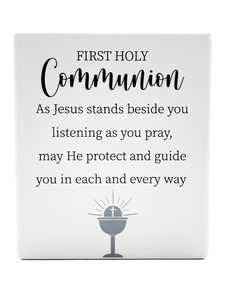 Communion Message Plaque