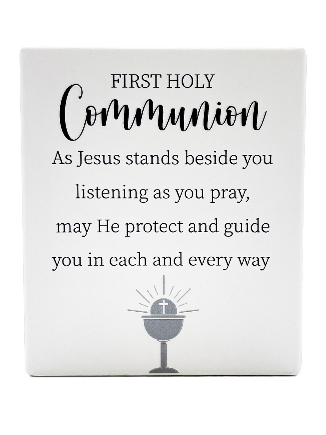 Communion Message Plaque