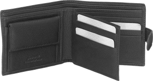 Pierre Cardin Black Leather Men's Wallet