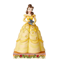 Load image into Gallery viewer, Disney Traditions By Jim Shore - Beauty &amp; The Beast Belle - Book-Smart Beauty Princess Passion
