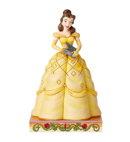 Disney Traditions By Jim Shore - Beauty & The Beast Belle - Book-Smart Beauty Princess Passion