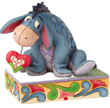 Load image into Gallery viewer, Disney Traditions By Jim Shore - Winnie The Pooh Eeyore - Heart On A String Personality Pose
