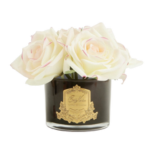 Load image into Gallery viewer, Côte Noire Perfumed Natural Touch 5 Roses in Black - Pink Blush
