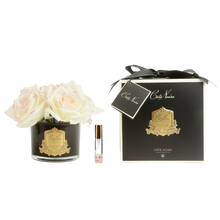 Load image into Gallery viewer, Côte Noire Perfumed Natural Touch 5 Roses in Black - Pink Blush
