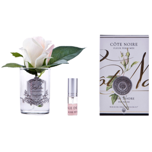 Côte Noire Perfumed Natural Touch Rose Bud in Clear - Pink Blush