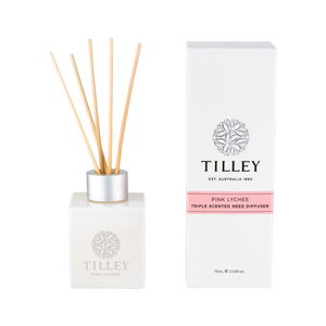 Tilley Pink Lychee Aromatic Reed Diffuser 75mL