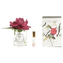 Load image into Gallery viewer, Côte Noire Perfumed Natural Touch Rose in Clear - Carmine Red
