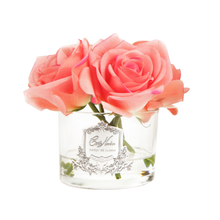 Load image into Gallery viewer, Côte Noire Perfumed Natural Touch 5 Roses in Clear - White Peach
